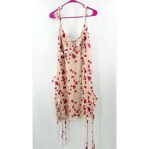 Saemdi Dress Women’s Size 3X Ruffled Chiffon Mini *Altered Plus Curvy Cocktail